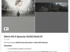 游戏优化加强《寂静岭2：重制版》已可使用DLSS 3帧生成技术