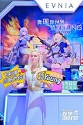 ChinaJoy 2024 Evnia俄罗斯小姐姐吸睛全场！