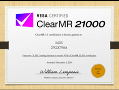 LG OLED电竞显示器突破极限，引领次世代竞技风潮