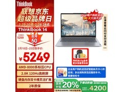 联想ThinkBook 14 拼多多补贴3699抢购价