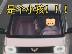 四岁女童“驾驶”汽车上路，家长坐后排玩手机被交警处罚