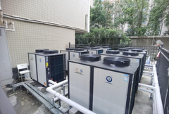 日供900吨热水，纽恩泰超低温空气源热泵打造高校BOT热水标杆项目！