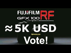 富士新款GFX100RF旁轴中画幅相机发布在即