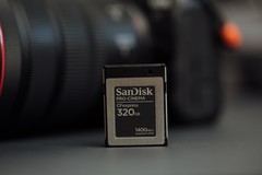 专业摄影必备存储卡 试用闪迪专业影视CFexpress Type B存储卡