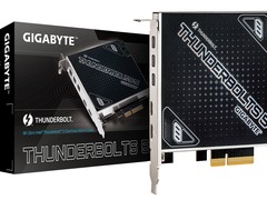 技嘉推出首款雷电5扩展卡：需双PCIe辅助供电，可拓展2个雷电5接口