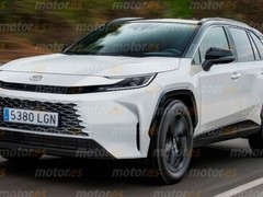 新款丰田RAV4谍照曝光 外观变化不大 续航提升