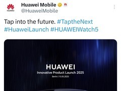 华为WATCH 5系列智能手表即将发布