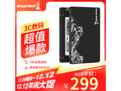 长城1TB SSD固态硬盘限时优惠抢购价295元