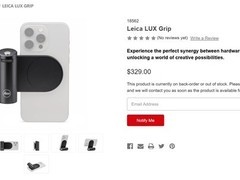 2398元！徕卡推出iPhone相机手柄"徕卡LUX Grip"