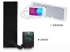 水冷也用上了OLED曲面屏！先马ZW360锋系列新一体式水冷上市
