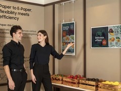 三星发布75英寸电子纸广告牌 远程管理移动操控