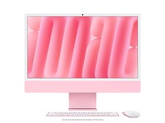 Apple iMac M4 2024款粉色一体机低价来袭
