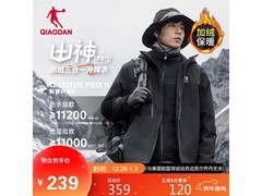 乔丹男士山神PRO冲锋衣，到手仅219元！
