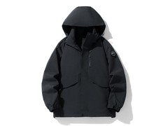 真维斯男连帽冲锋衣69.9元