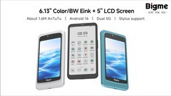 Bigme Hibreak Dual 2彩色墨水屏，全球首款