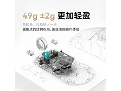 MelGeek荷鲁斯白色双模无线鼠标到手524元