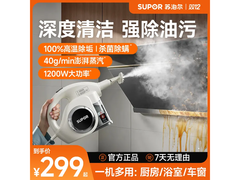 苏泊尔蒸汽清洁机多功能一体，现到手价仅 299 元！