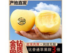 秦悦仙果鲜山东黄金维纳斯苹果，满16减5仅22.9元