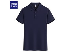 罗蒙男士翻领短袖49元