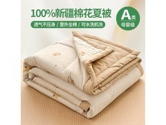江南序纯棉夏凉被19元