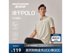 斯凯奇春款男POLO短袖83.55元