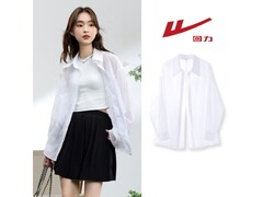 回力女士衬衫夏季新款29.9元