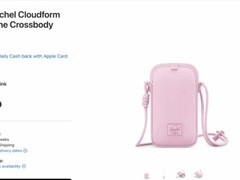 苹果携手Herschel推Cloudform斜挎包，59.95美元起售