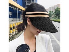 达芬奇密码浅粉空顶防晒帽到手19元