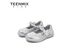 天美意银色37码玛丽珍跑鞋低至119元