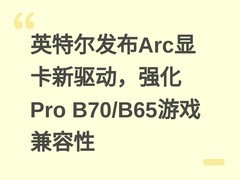 英特尔发布Arc显卡新驱动，强化Pro B70/B65游戏兼容性