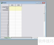 Origin中添加新Book方法