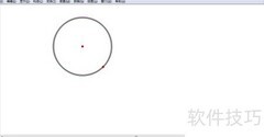 Sketchpad红色点线圆绘制教程