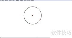 Sketchpad红色虚线圆绘制教程