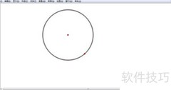 Sketchpad绘制黄色虚线圆