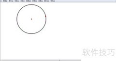 Sketchpad绘制绿色虚线圆