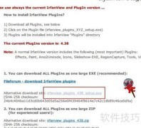 IrfanView插件安装指南