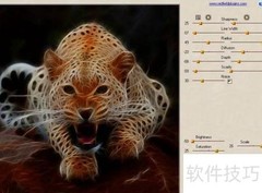 PS合成抽象猎豹技巧