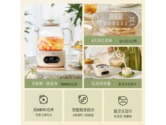 美的全玻璃养生壶1L直降40元