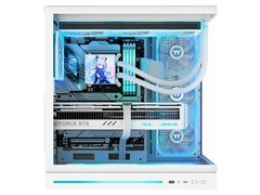 曜越钢影透ES海景房白色机箱特惠到手255元