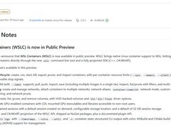 微软推WSL容器预览版：Windows首次原生支持Linux容器