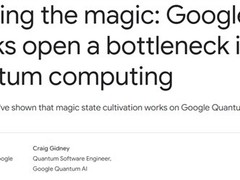 谷歌实现魔态培育突破，量子态制备错误率降40倍