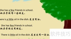 巧记little与few用法区别