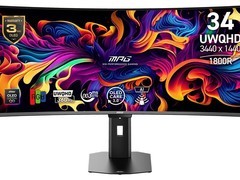 微星2026推34英寸360Hz QD-OLED电竞显示器