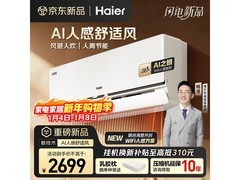 海尔1匹麦浪空调，到手价2294元