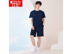 红豆纯棉抑菌情侣家居服