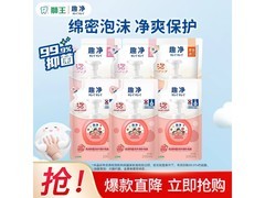 狮王趣净泡沫洗手液双香6袋装