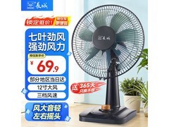 长城12寸七叶FT·30台扇低至31.93元