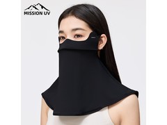 女士夏季必备！MISSION防晒面罩低至24.9元