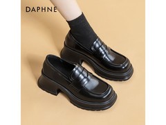 达芙妮春季厚底乐福鞋低至71.97元