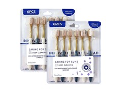 Jepoo成人家庭装牙刷，满减后23.4元6支速囤！